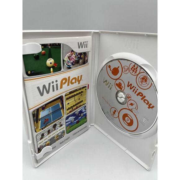 Wii Play Nintendo Wii Complete With Manual. CIB Wii Sports Games - Picture 3 of 11